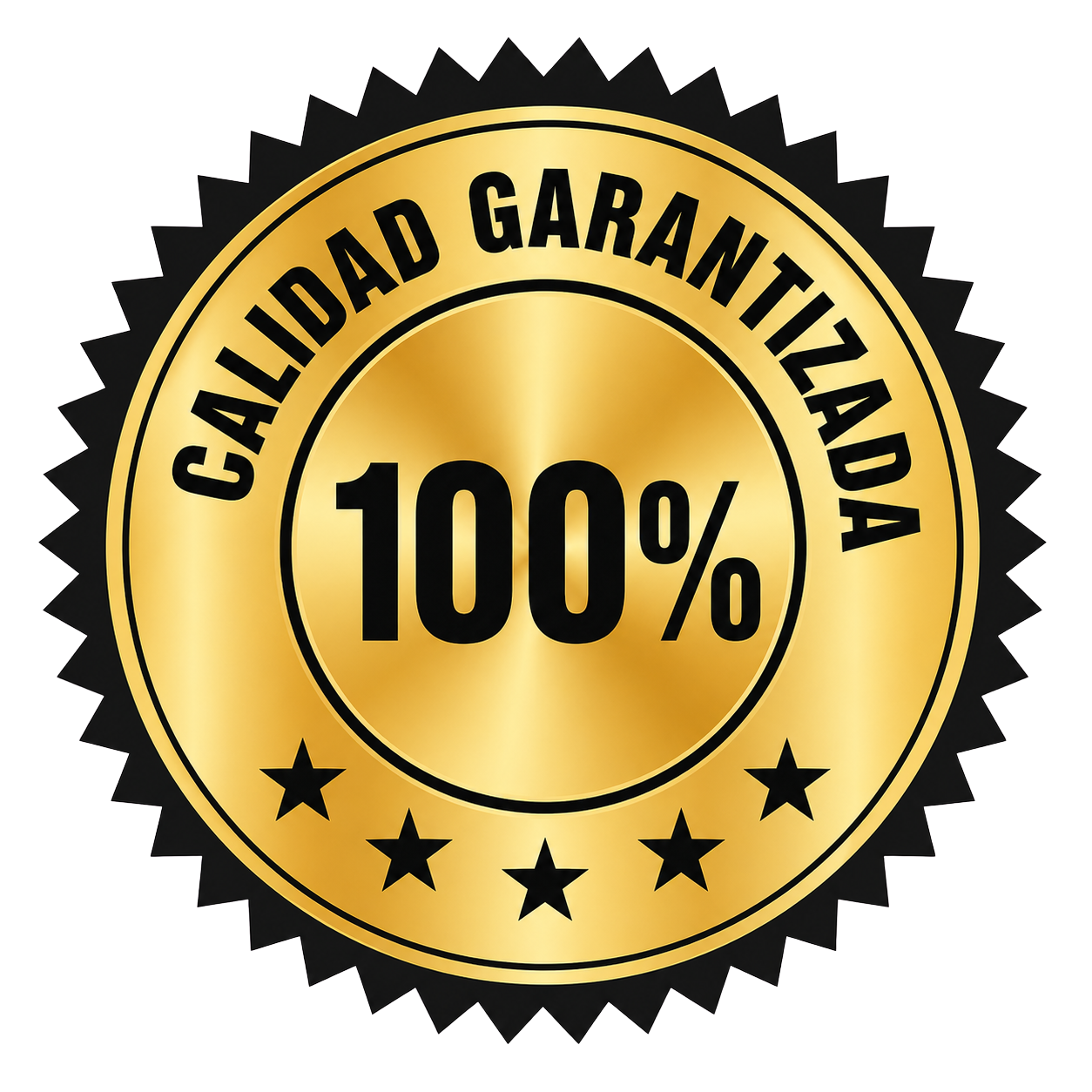 Calidad Garantizada 100%